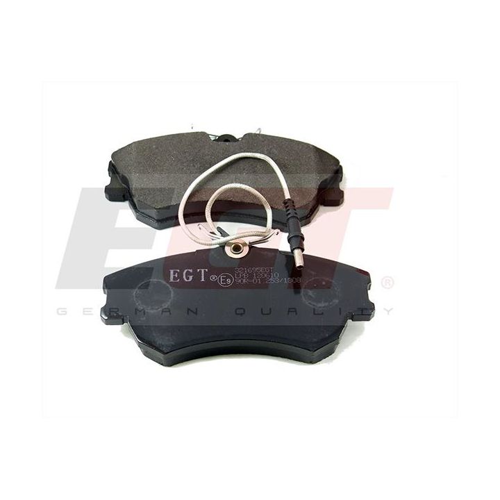 Stabdžių trinkelių rinkinys, diskinis stabdys EGT 321695EGT