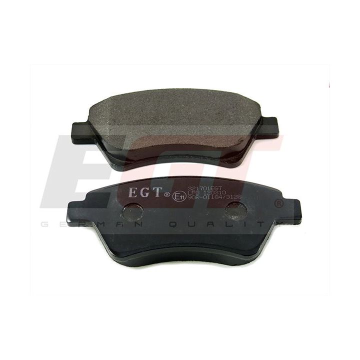 Stabdžių trinkelių rinkinys, diskinis stabdys EGT 321701EGT