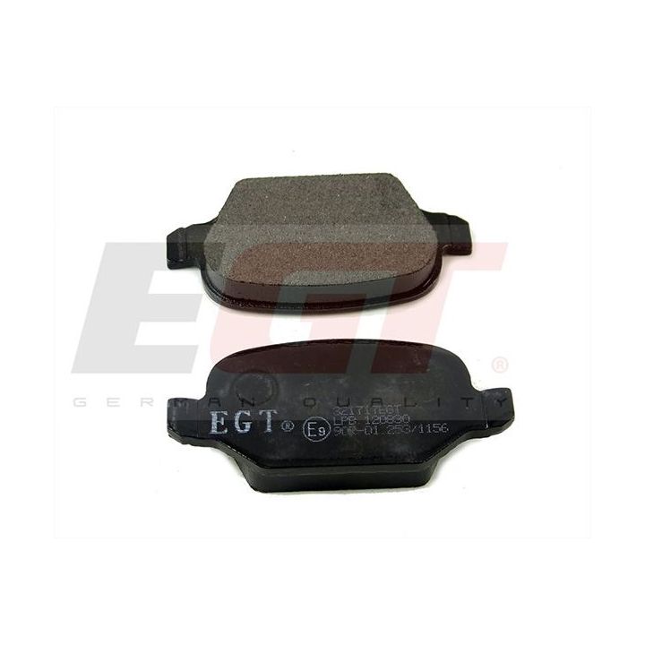 Stabdžių trinkelių rinkinys, diskinis stabdys EGT 321717EGT