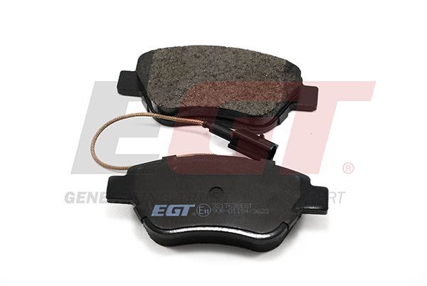 Stabdžių trinkelių rinkinys, diskinis stabdys EGT 321763cEGT