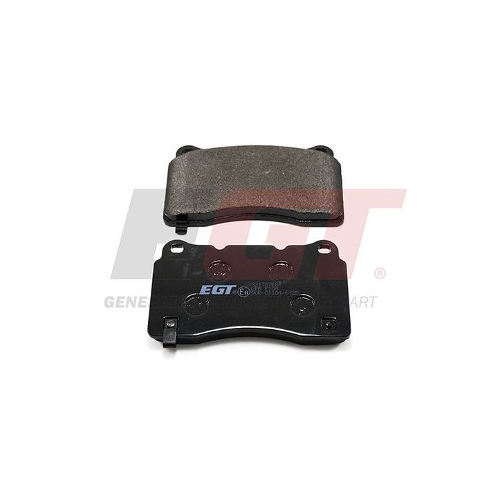 Stabdžių trinkelių rinkinys, diskinis stabdys EGT 321787EGT