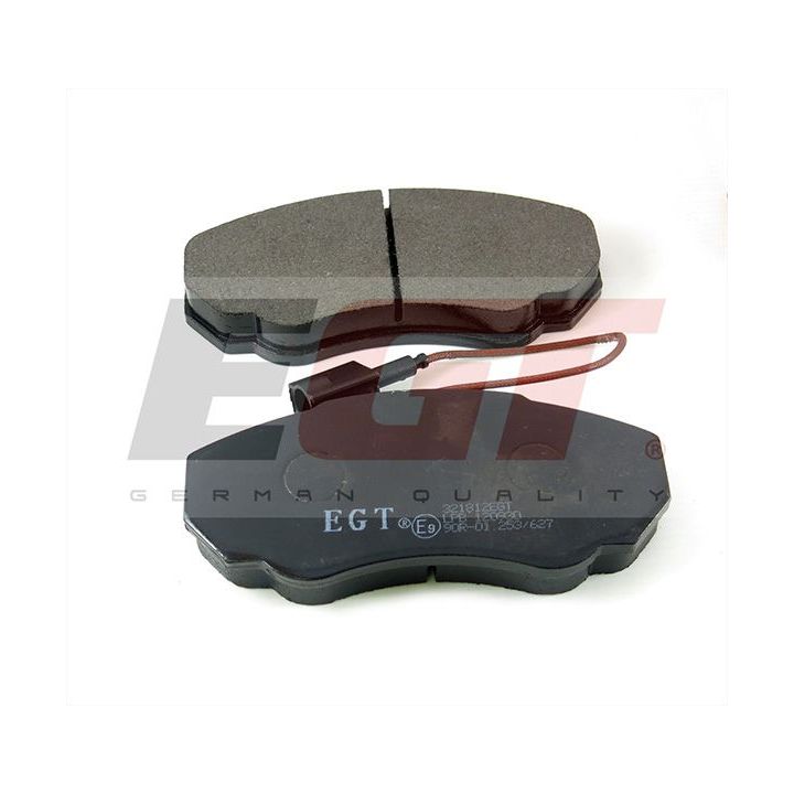 Stabdžių trinkelių rinkinys, diskinis stabdys EGT 321812EGT