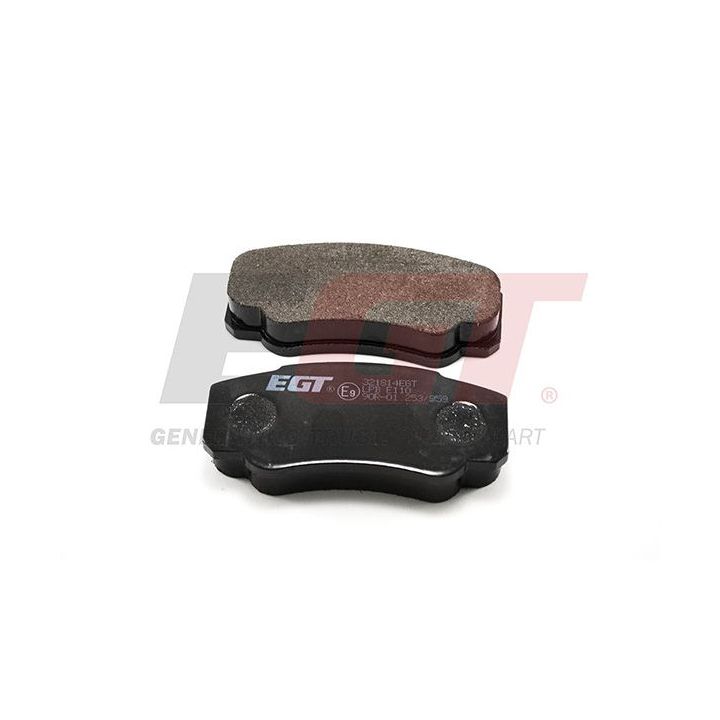 Stabdžių trinkelių rinkinys, diskinis stabdys EGT 321814EGT