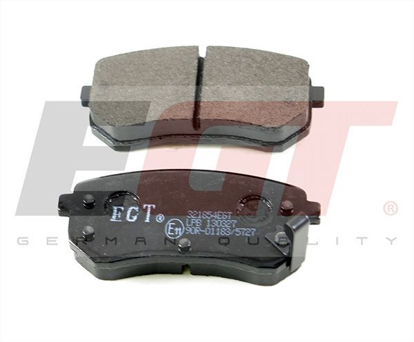 Stabdžių trinkelių rinkinys, diskinis stabdys EGT 321854EGT