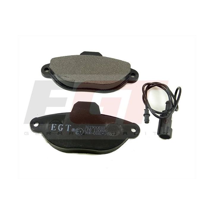 Stabdžių trinkelių rinkinys, diskinis stabdys EGT 321900EGT