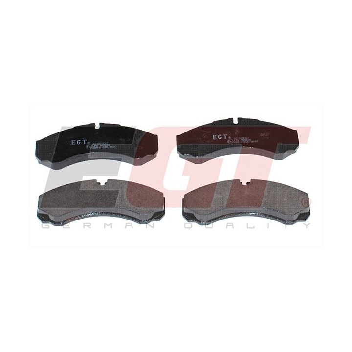 Stabdžių trinkelių rinkinys, diskinis stabdys EGT 321905EGT