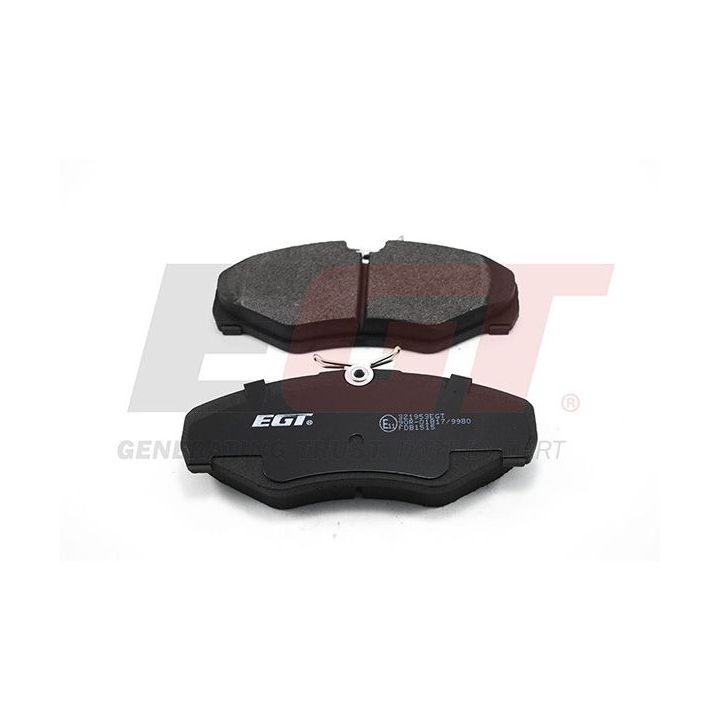 Stabdžių trinkelių rinkinys, diskinis stabdys EGT 321953EGT