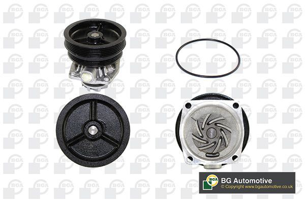 Vandens siurblys, variklio aušinimas BGA CP3088