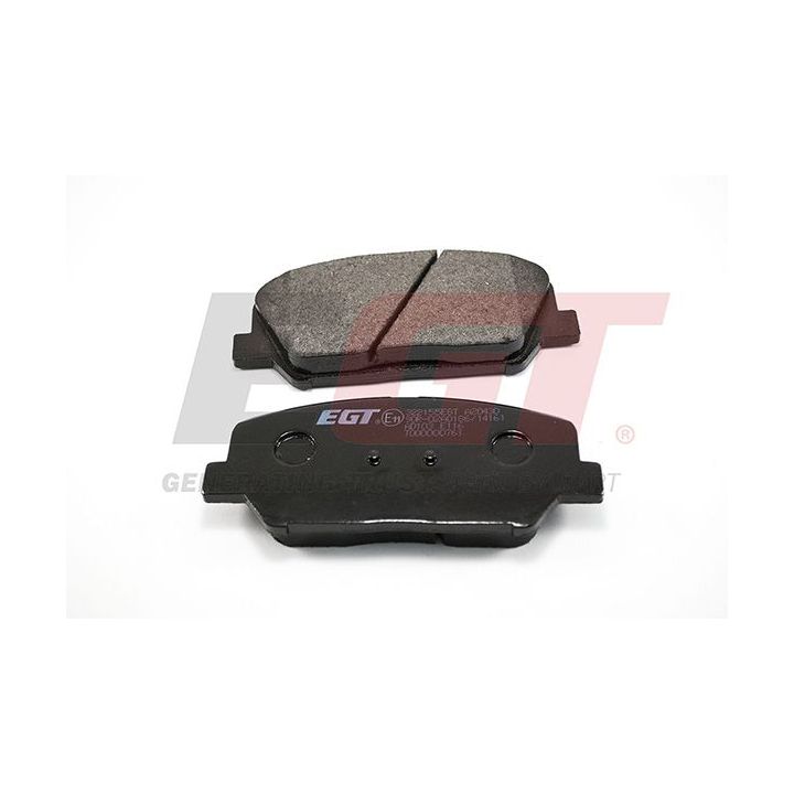 Stabdžių trinkelių rinkinys, diskinis stabdys EGT 322155EGT