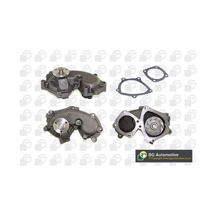 Vandens siurblys, variklio aušinimas BGA CP3324