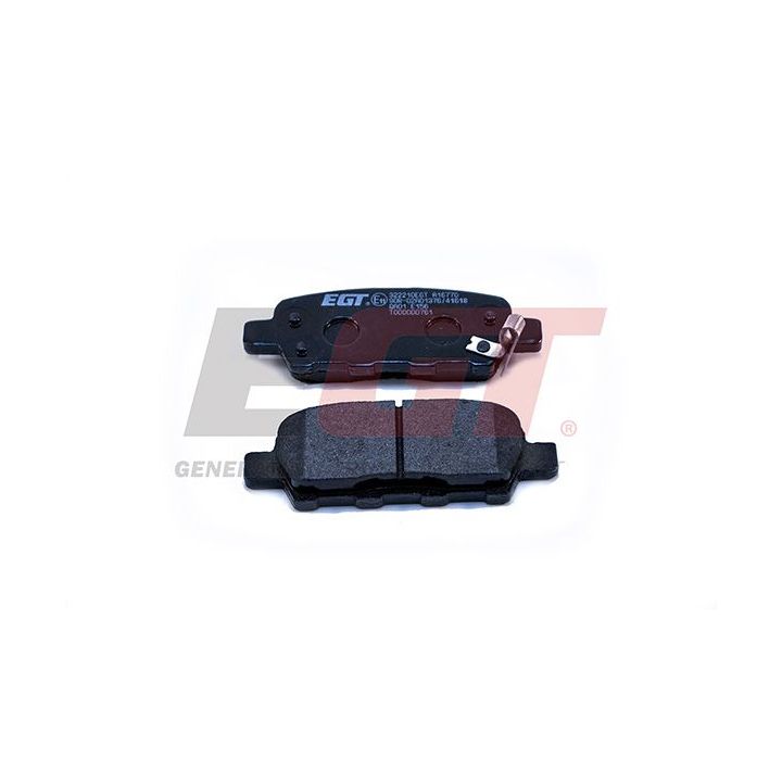 Stabdžių trinkelių rinkinys, diskinis stabdys EGT 322210EGT