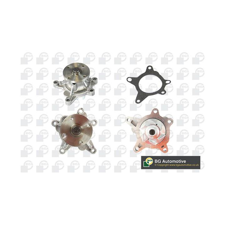 Vandens siurblys, variklio aušinimas BGA CP3788