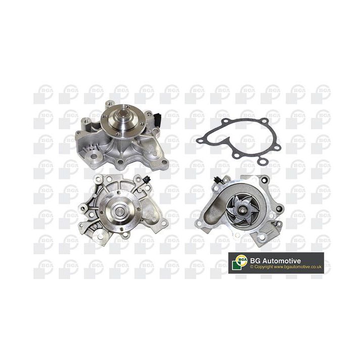 Vandens siurblys, variklio aušinimas BGA CP8156