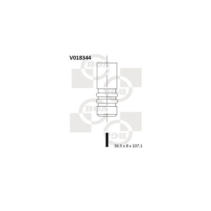 įvado vožtuvas BGA V018344