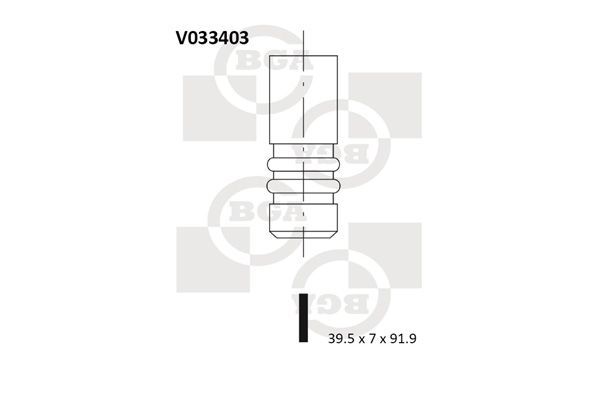 įvado vožtuvas BGA V033403