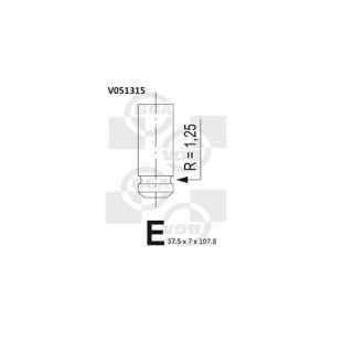 įvado vožtuvas BGA V051315