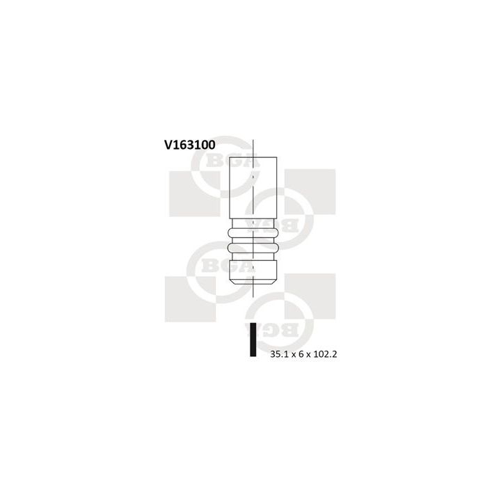 įvado vožtuvas BGA V163100