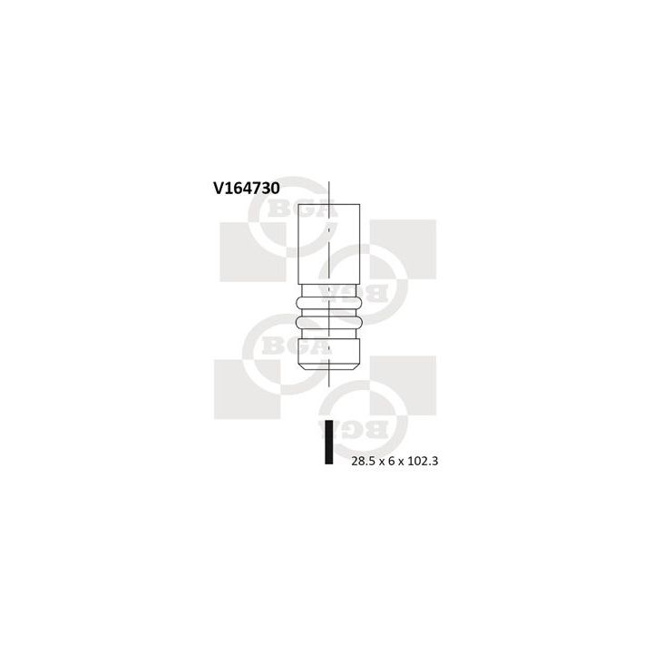 įvado vožtuvas BGA V164730