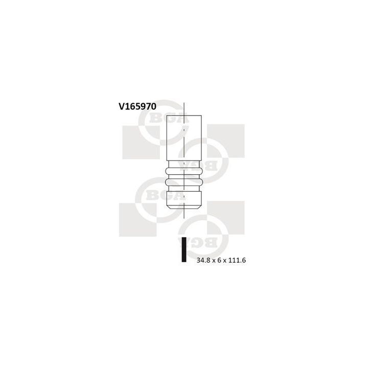 įvado vožtuvas BGA V165970