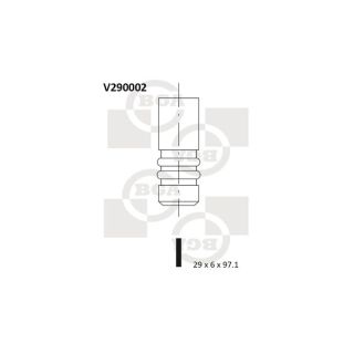 įvado vožtuvas BGA V290002