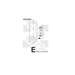 įvado vožtuvas BGA V511013