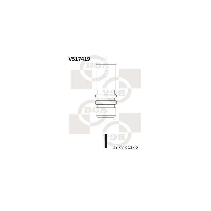 įvado vožtuvas BGA V517419