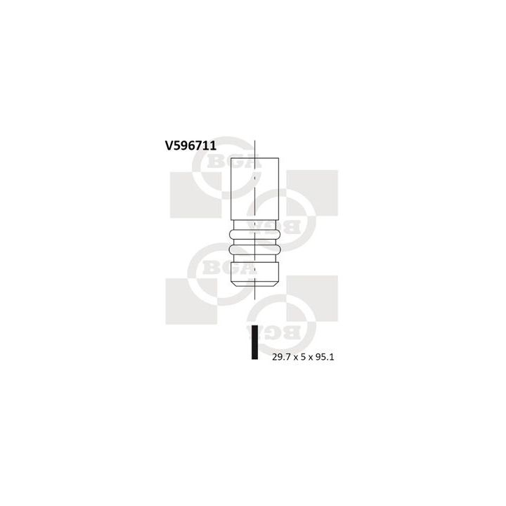 įvado vožtuvas BGA V596711