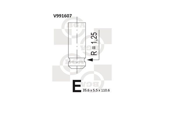 įvado vožtuvas BGA V991607