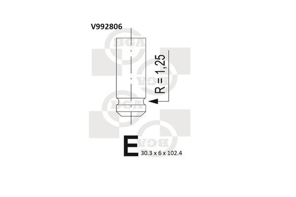įvado vožtuvas BGA V992806
