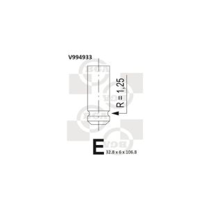 įvado vožtuvas BGA V994933