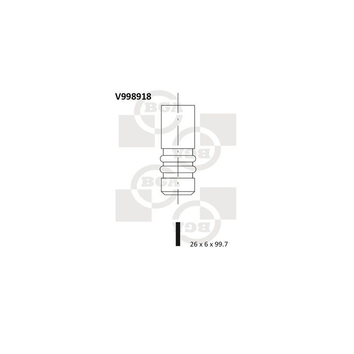 įvado vožtuvas BGA V998918