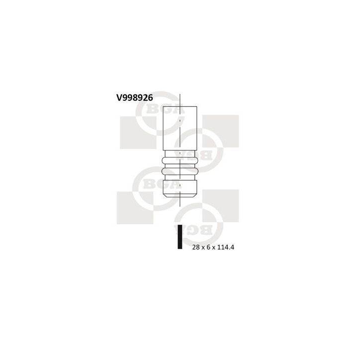 įvado vožtuvas BGA V998926