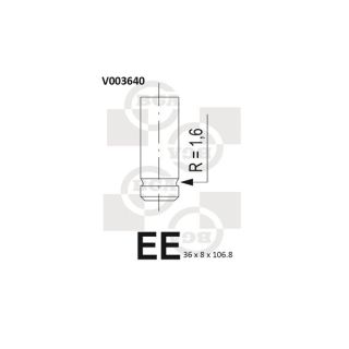 Angos vožtuvas BGA V003640