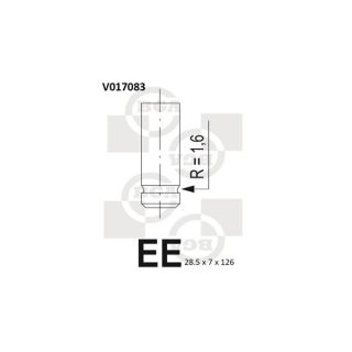 Angos vožtuvas BGA V017083