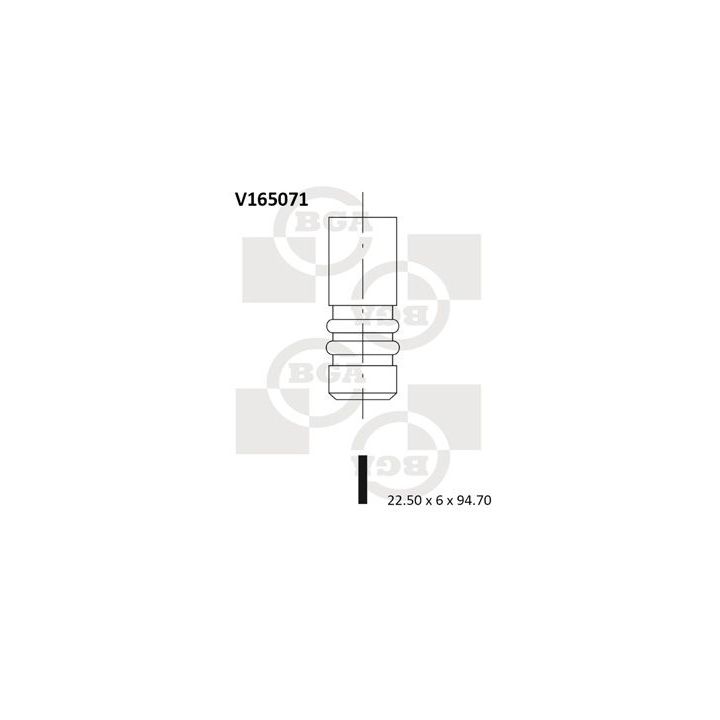 Angos vožtuvas BGA V165071