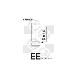 Angos vožtuvas BGA V510209