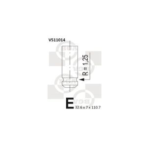 Angos vožtuvas BGA V511014