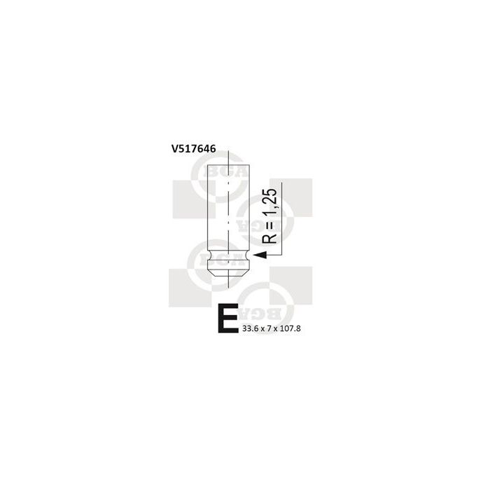 Angos vožtuvas BGA V517646