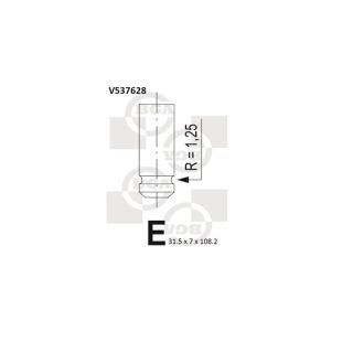 Angos vožtuvas BGA V537628