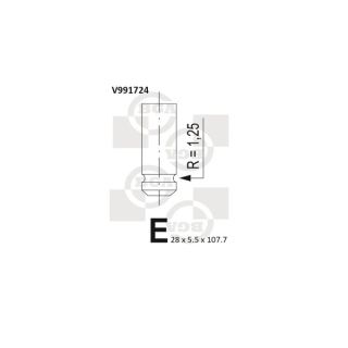 Angos vožtuvas BGA V991724