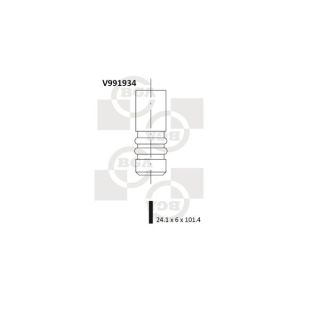 Angos vožtuvas BGA V991934