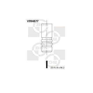 Angos vožtuvas BGA V994877