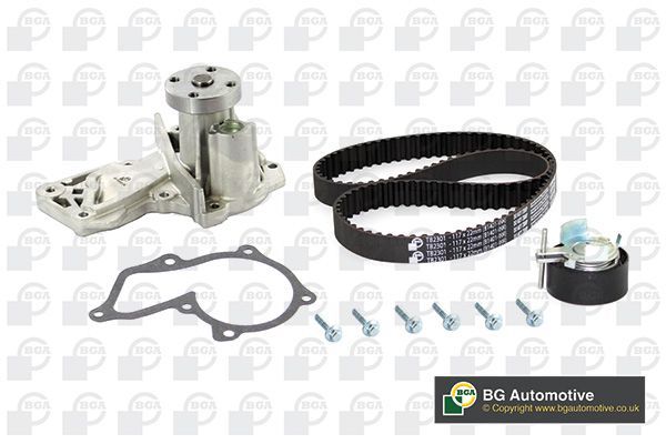 Vandens siurblio ir paskirstymo diržo komplektas BGA TB2315CPK