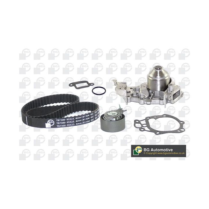 Vandens siurblio ir paskirstymo diržo komplektas BGA TB7300CPK
