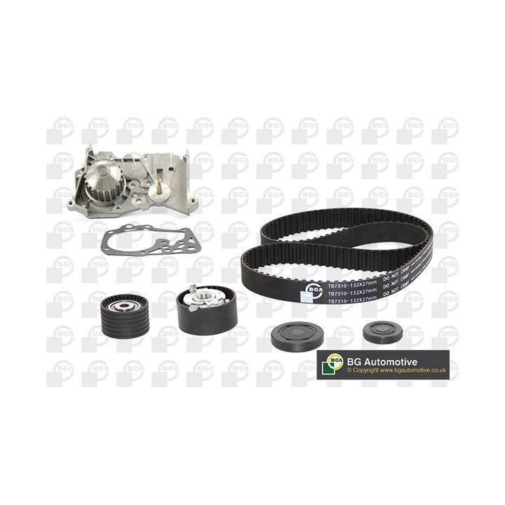 Vandens siurblio ir paskirstymo diržo komplektas BGA TB7303CPK