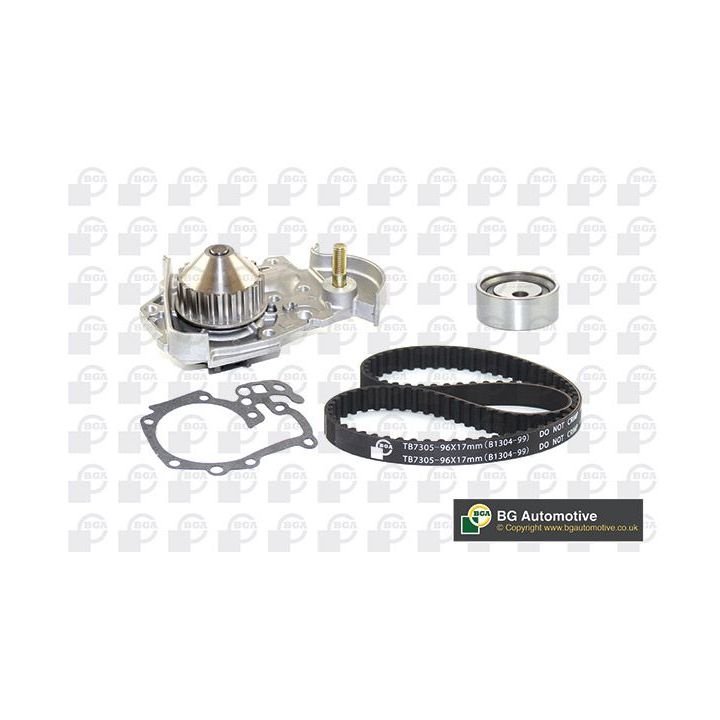 Vandens siurblio ir paskirstymo diržo komplektas BGA TB7305CPK