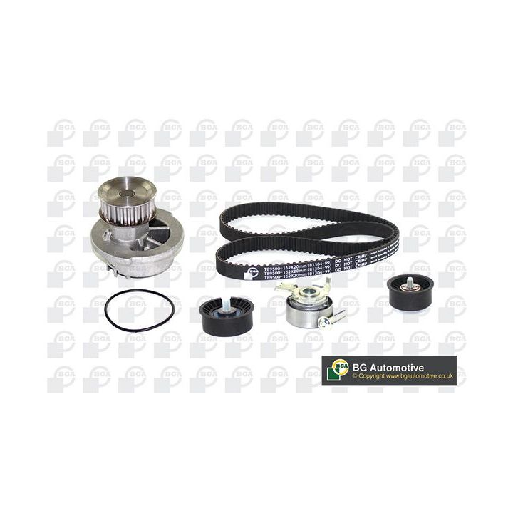 Vandens siurblio ir paskirstymo diržo komplektas BGA TB9500CPK-1