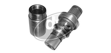 įstatomas velenas, diferencialas DYS 77-VW-5038S