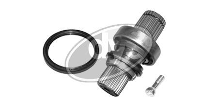 įstatomas velenas, diferencialas DYS 77-VW-5080S