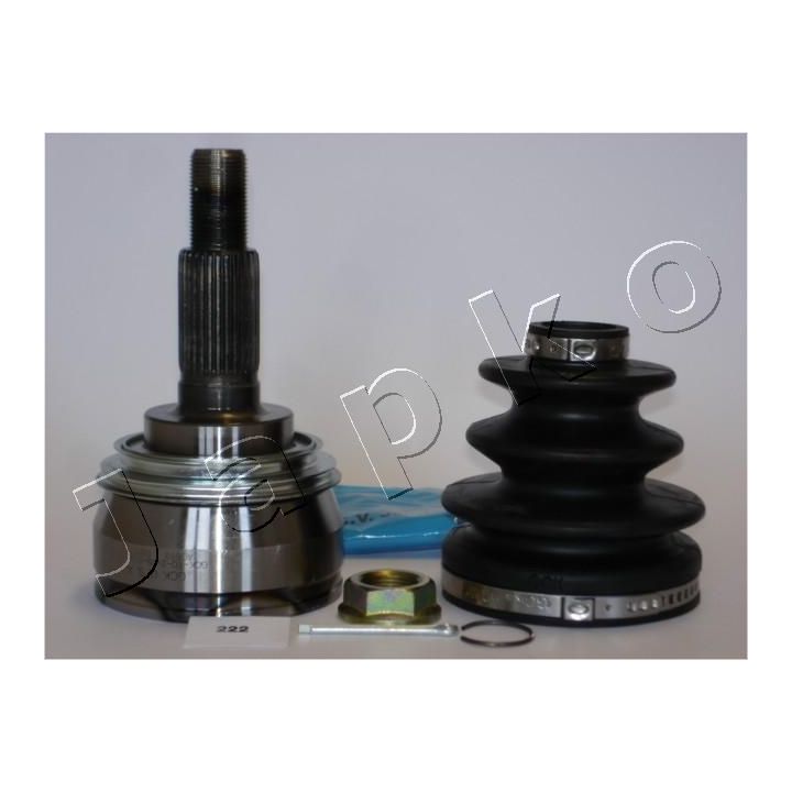 Jungčių komplektas, kardaninis velenas JAPKO 62222